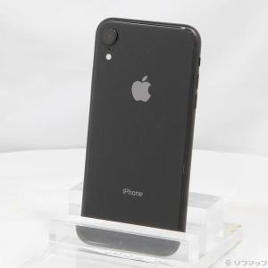 〔中古〕Apple(アップル) iPhoneXR 64GB ブラック MT002J／A SoftBank〔276-ud〕｜u-sofmap
