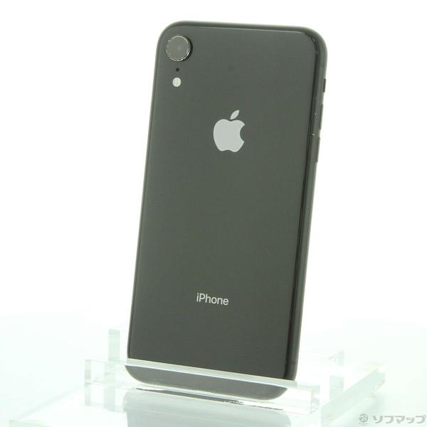 〔中古〕Apple(アップル) iPhoneXR 256GB ブラック MT0V2J／A SIMフリ...