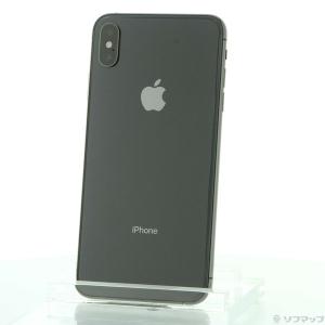 〔中古〕Apple(アップル) iPhoneXS Max 256GB スペースグレイ MT6U2J／A SIMフリー〔262-ud〕