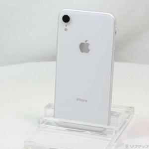 〔中古〕Apple(アップル) iPhoneXR 64GB ホワイト NT032J／A SoftBank〔258-ud〕｜u-sofmap