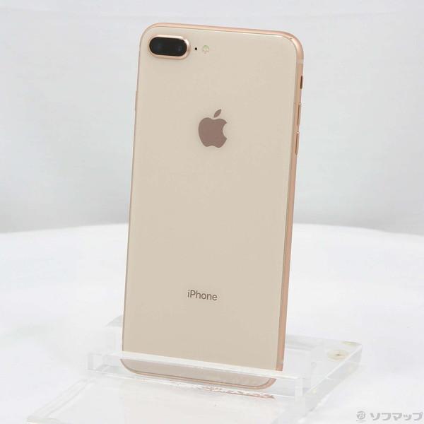 〔中古〕Apple(アップル) iPhone8 Plus 256GB ゴールド MQ9Q2J／A S...