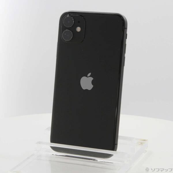 〔中古〕Apple(アップル) iPhone11 64GB ブラック MHDA3J／A SIMフリー...