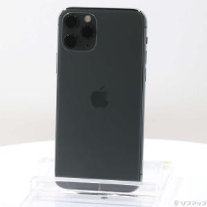 〔中古〕Apple(アップル) iPhone11 Pro 256GB ミッドナイトグリーン MWCC2J／A SoftBank〔348-ud〕｜u-sofmap