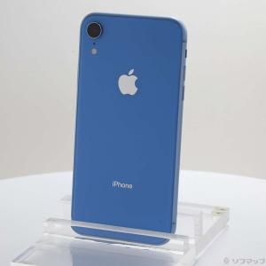 〔中古〕Apple(アップル) iPhoneXR 64GB ブルー MT0E2J／A SoftBank〔295-ud〕｜u-sofmap