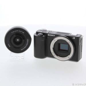 〔中古〕SONY(ソニー) VLOGCAM ZV-E10L パワーズームレンズキット ブラック〔344-ud〕｜u-sofmap