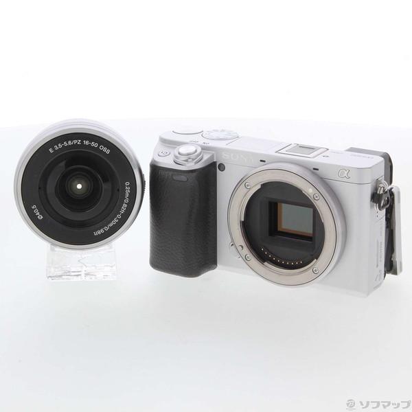 〔中古〕SONY(ソニー) α6400 ILCE-6400L パワーズームレンズキット シルバー〔3...