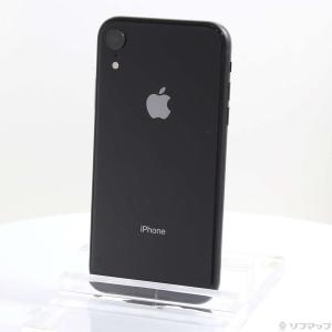 〔中古〕Apple(アップル) iPhoneXR 256GB ブラック NT0V2J／A SIMフリー〔381-ud〕｜u-sofmap