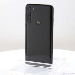 〔中古〕Motorola(モトローラ) Moto G8 power 64GB スモークブラック PAHF0002JP SIMフリー〔349-ud〕