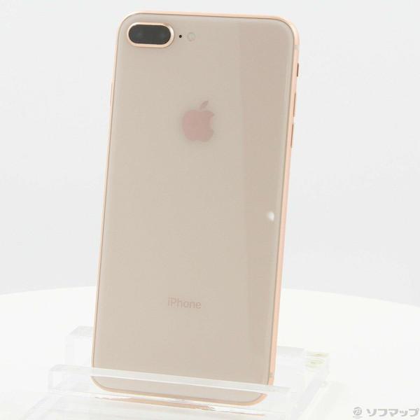 〔中古〕Apple(アップル) iPhone8 Plus 256GB ゴールド MQ9Q2J／A S...