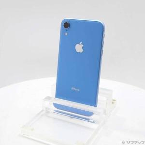 〔中古〕Apple(アップル) iPhoneXR 128GB ブルー MT0U2J／A SIMフリー...