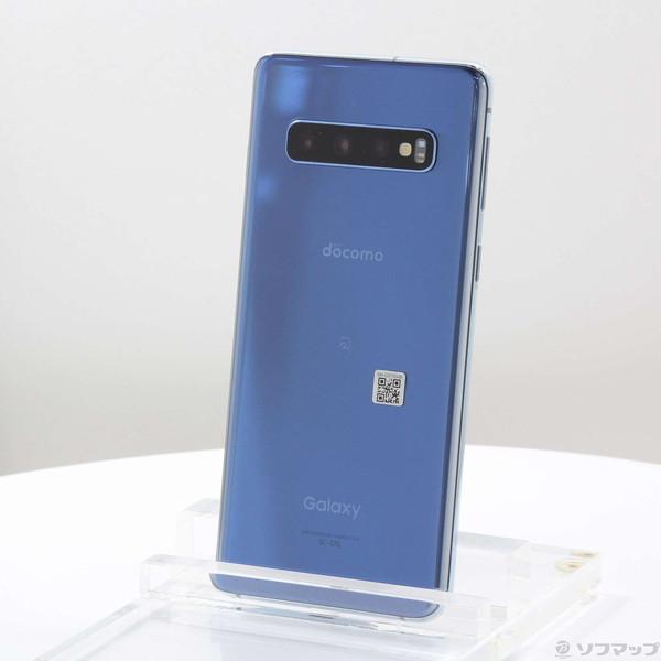 〔中古〕SAMSUNG(サムスン) GALAXY S10 128GB プリズムブルー SC-03L ...