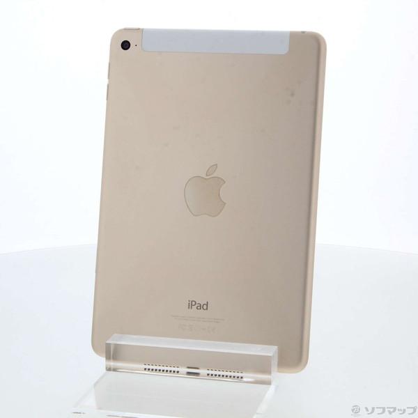 〔中古〕Apple(アップル) iPad mini 4 128GB ゴールド MK782J／A SI...