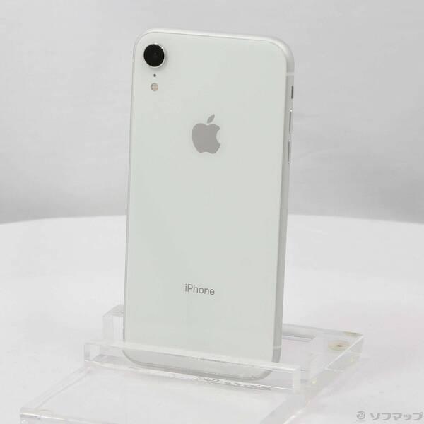 〔中古〕Apple(アップル) iPhoneXR 128GB ホワイト MT0J2J／A SIMフリ...