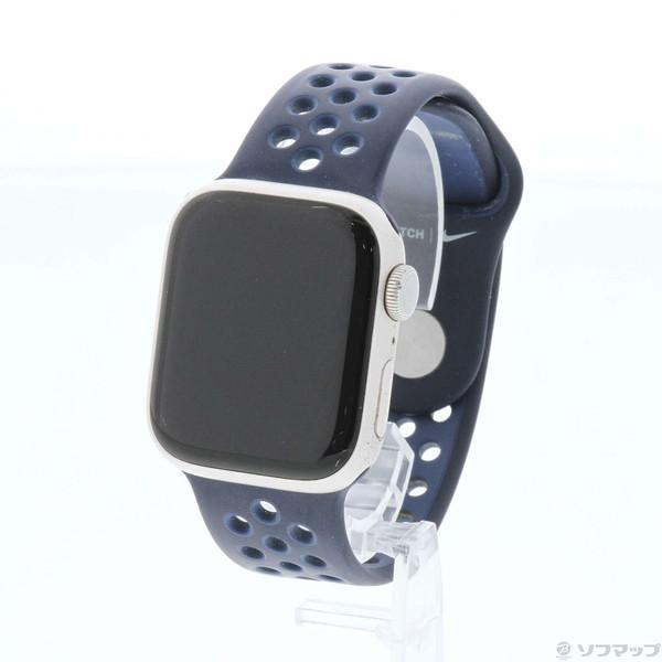 〔中古〕Apple Watch Series 7 GPS 41mm スターライトアルミニウムケース ...
