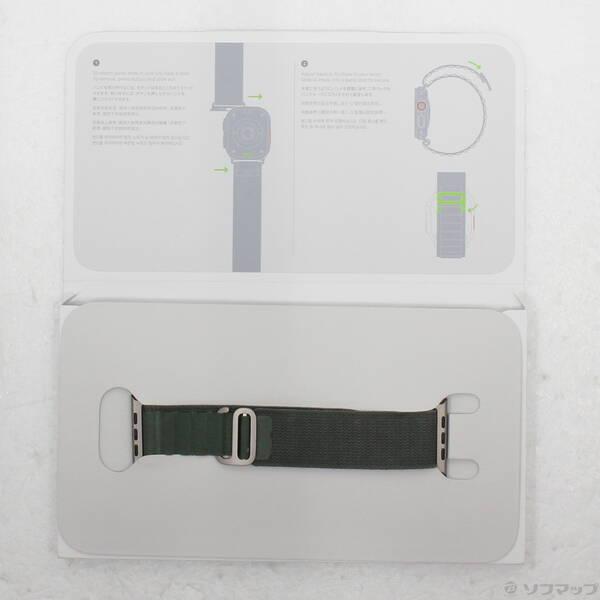 〔中古〕Apple(アップル) 〔展示品〕 49mmケース用 グリーンアルパインループ M 3L36...