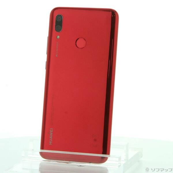 〔中古〕HUAWEI(ファーウェイ) HUAWEI nova lite 3 32GB コーラルレッド...