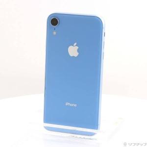 〔中古〕Apple(アップル) iPhoneXR 128GB ブルー MT0U2J／A SIMフリー...