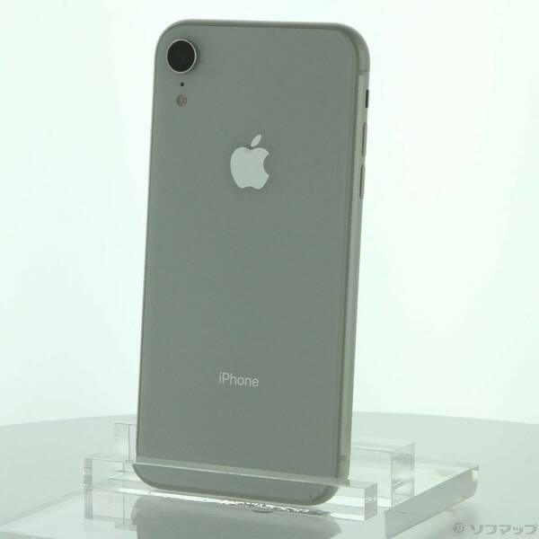 〔中古〕Apple(アップル) iPhoneXR 64GB ホワイト MT032J／A SIMフリー...