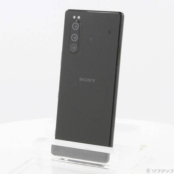 〔中古〕SONY(ソニー) Xperia 5 128GB ブラック J9260 SIMフリー〔305...