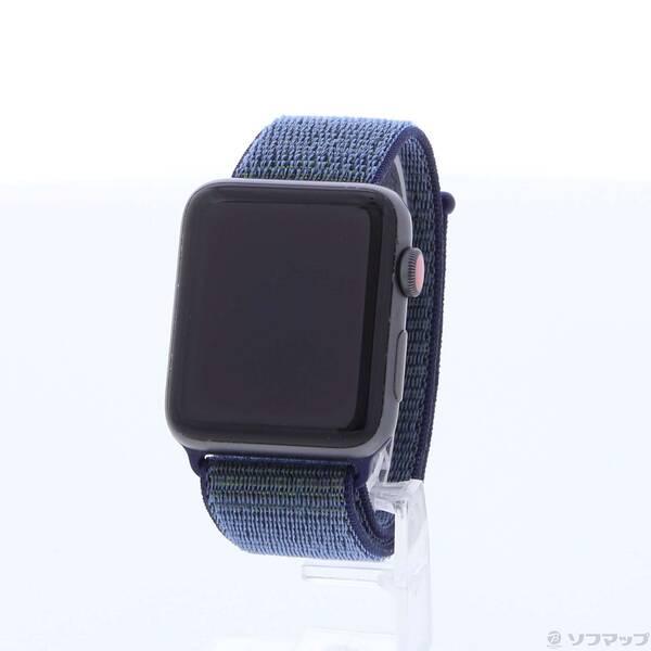 〔中古〕Apple(アップル) Apple Watch Series 3 Nike+ GPS + C...