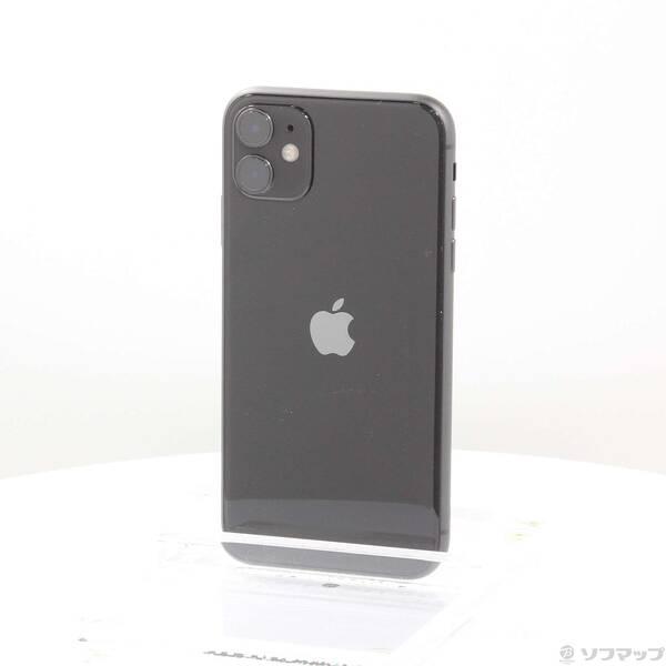 〔中古〕Apple(アップル) iPhone11 64GB ブラック MHDA3J／A SIMフリー...