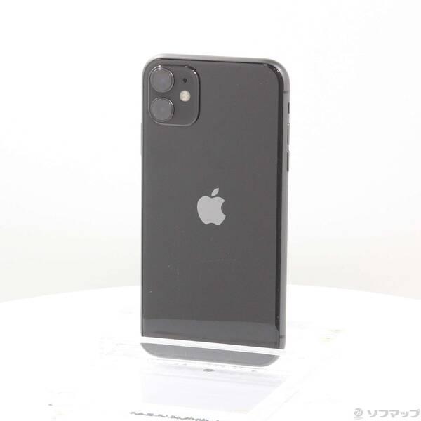 〔中古〕Apple(アップル) iPhone11 64GB ブラック MHDA3J／A SIMフリー...