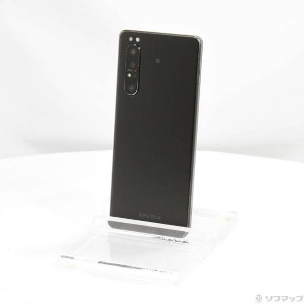 〔中古〕SONY(ソニー) Xperia 1 II 256GB フロストブラック XQ-AT42 S...