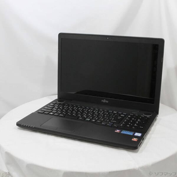 〔中古〕FUJITSU(富士通） LIFEBOOK AH53／X FMVA53XB シャイニーブラッ...