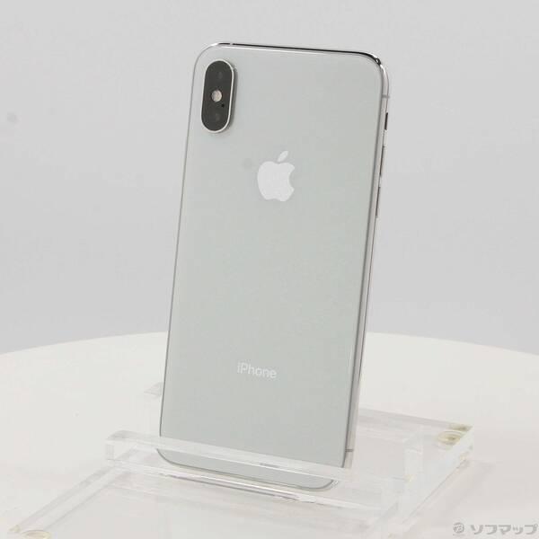 〔中古〕Apple(アップル) iPhoneXS 64GB シルバー MTAX2J／A SIMフリー...