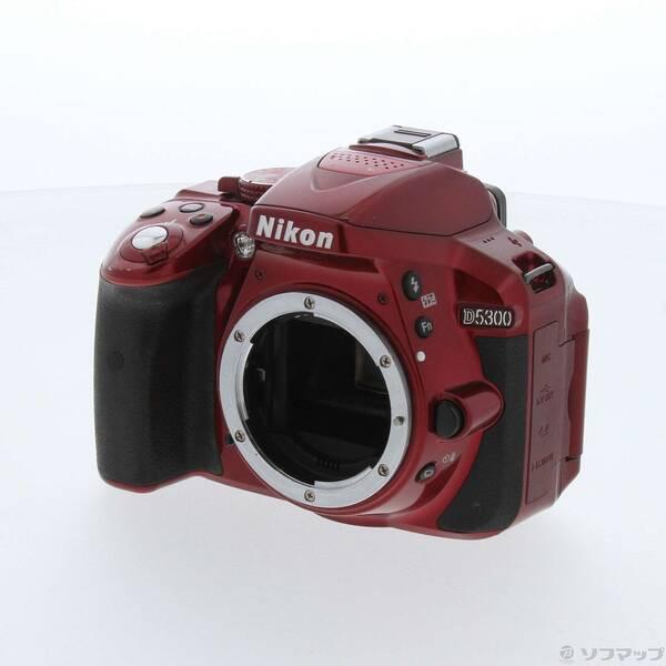 〔中古〕Nikon(ニコン) Nikon D5300 ボディ レッド (2410万画素／SDXC)〔...
