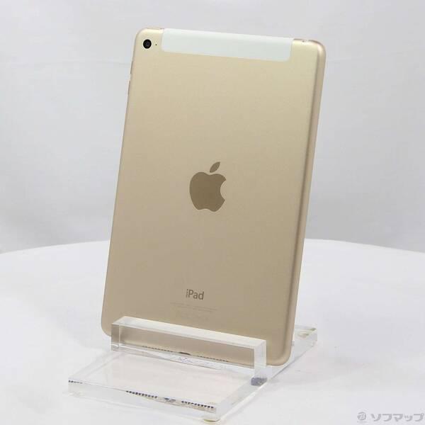 〔中古〕Apple(アップル) iPad mini 4 128GB ゴールド MK782J／A au...