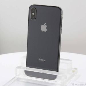 〔中古〕Apple(アップル) iPhoneXS 256GB スペースグレイ MTE02J／A SI...