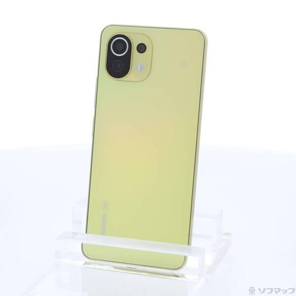 〔中古〕Xiaomi(シャオミ) Mi 11 Lite 5G 128GB シトラスイエロー M210...