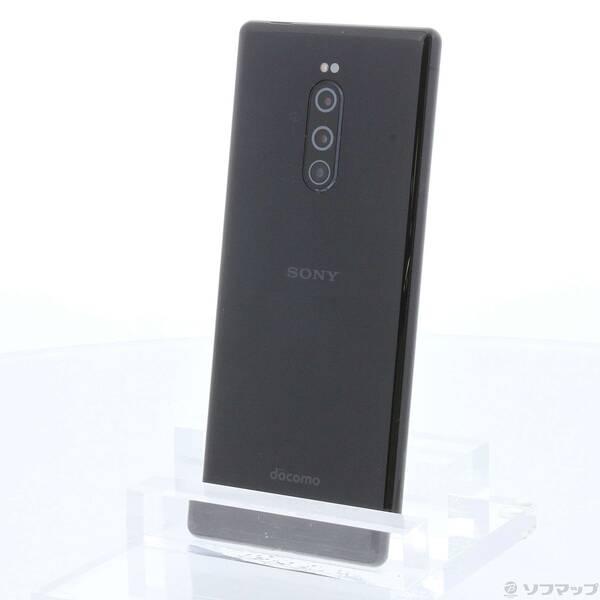 〔中古〕SONY(ソニー) Xperia 1 64GB ブラック SO-03L docomoロック解...