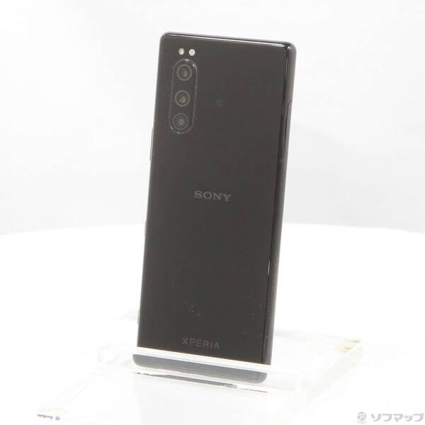 〔中古〕SONY(ソニー) Xperia 5 128GB ブラック J9260 SIMフリー〔262...