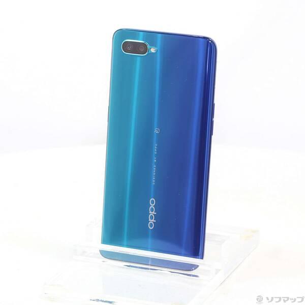 〔中古〕OPPO(オッポ) Reno A 64GB ブルー CPH1983BL SIMフリー〔269...