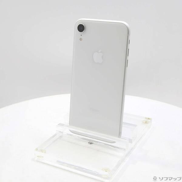 〔中古〕Apple(アップル) iPhoneXR 256GB ホワイト MT0W2J／A SIMフリ...