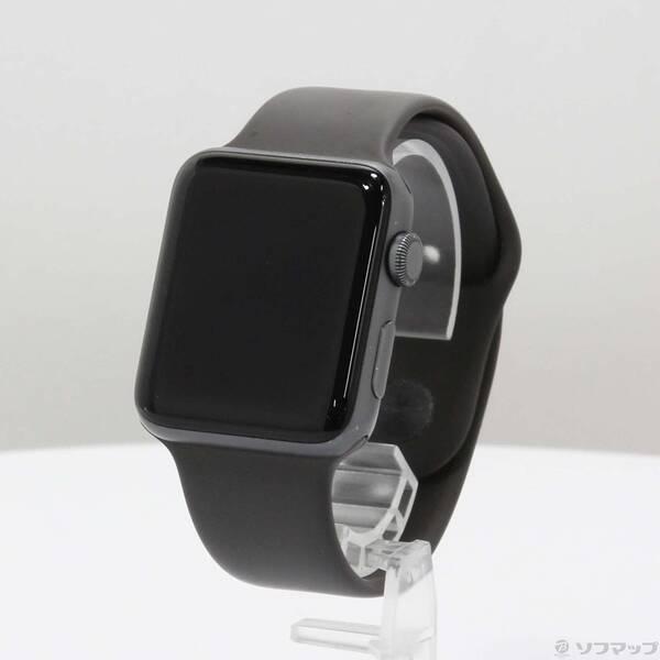 〔中古〕Apple(アップル) Apple Watch Series 3 GPS 42mm スペース...