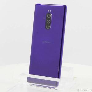 〔中古〕SONY(ソニー) Xperia 1 64GB パープル 802SO SoftBank〔258-ud〕｜u-sofmap