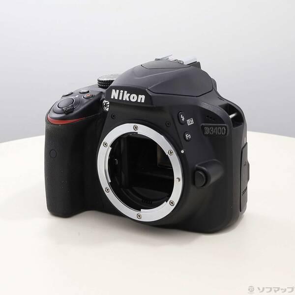 〔中古〕Nikon(ニコン) NIKON D3400 ボディ ブラック〔262-ud〕
