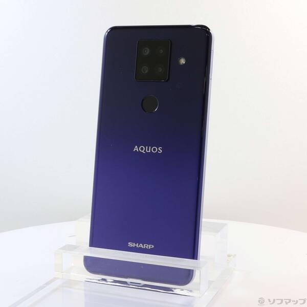 〔中古〕SHARP(シャープ) AQUOS sense4 plus 128GB パープル SH-M1...