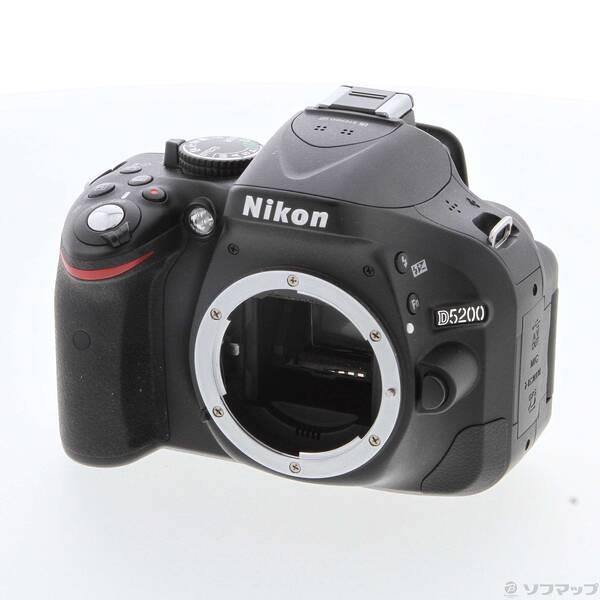 〔中古〕Nikon(ニコン) NIKON D5200 ボディ ブラック〔368-ud〕