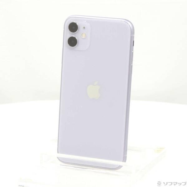 〔中古〕Apple(アップル) iPhone11 64GB パープル MWLX2J／A SIMフリー...