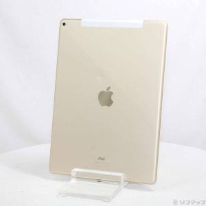 〔中古〕Apple(アップル) iPad Pro 12.9インチ 第1世代 128GB ゴールド ML2K2J／A docomoロック解除SIMフリー〔269-ud〕