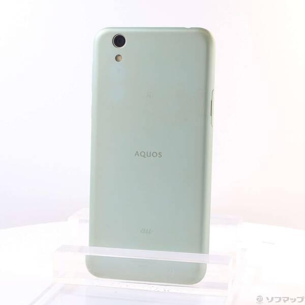 〔中古〕SHARP(シャープ) AQUOS sense 32GB オパールグリーン SHV40 au...