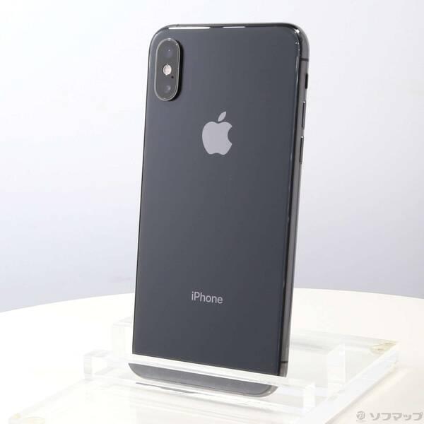 〔中古〕Apple(アップル) iPhoneXS 512GB スペースグレイ MTE32J／A SI...