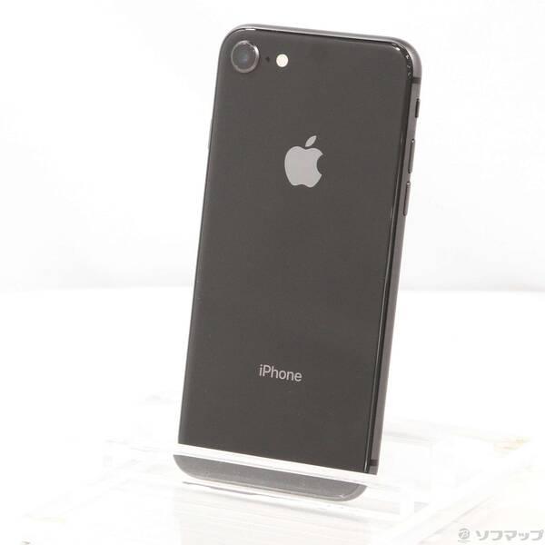 〔中古〕Apple(アップル) iPhone8 256GB スペースグレイ MQ842J／A SIM...