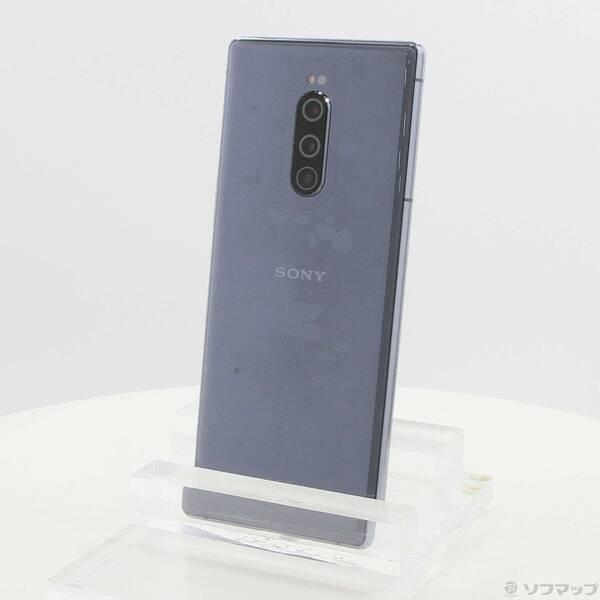 〔中古〕SONY(ソニー) Xperia 1 64GB グレー SOV40 auロック解除SIMフリ...
