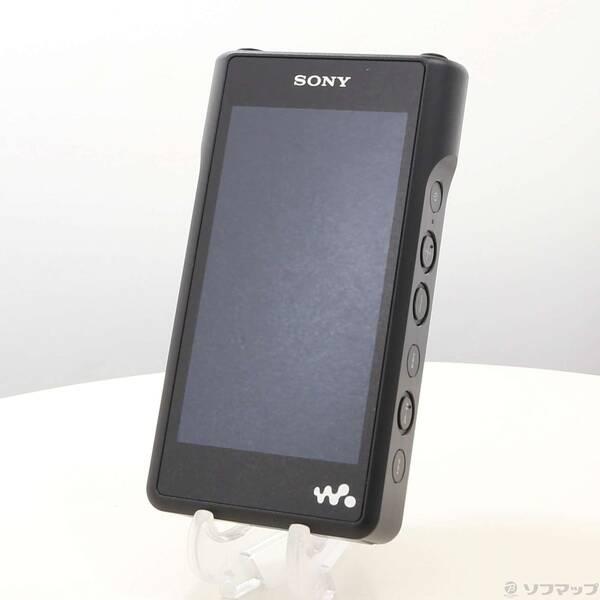 〔中古〕SONY(ソニー) WALKMAN WM1A メモリ128GB+microSD ブラック N...