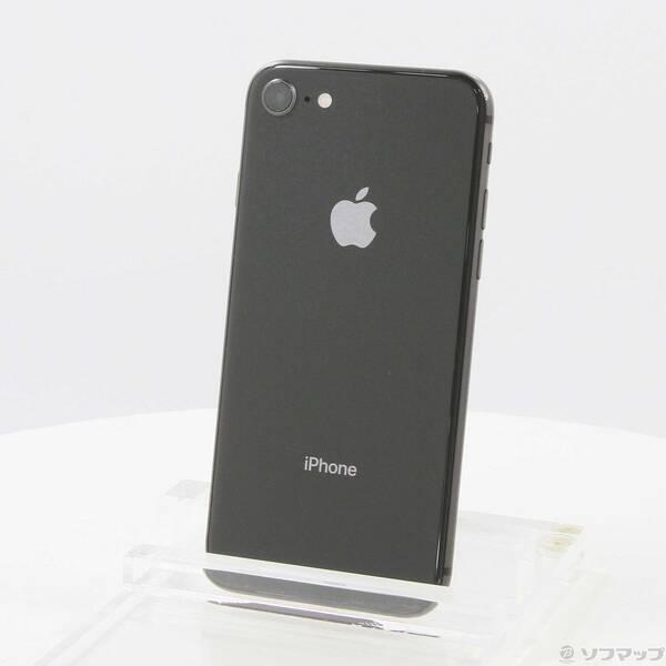 〔中古〕Apple(アップル) iPhone8 256GB スペースグレイ MQ842J／A SIM...